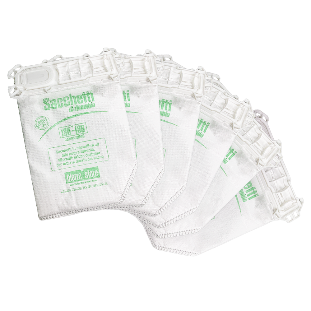 bierre store sacchetti folletto vk 135 vk 136 6 pz compatibili - foto 1